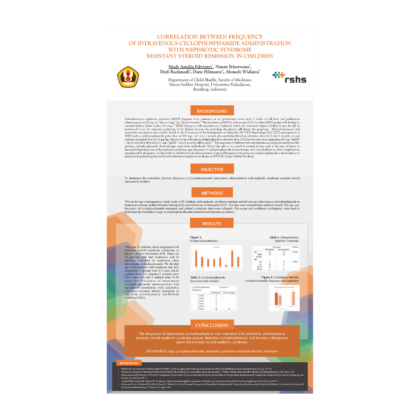 Pediatric Research Poster - Nephrotic Syndrome