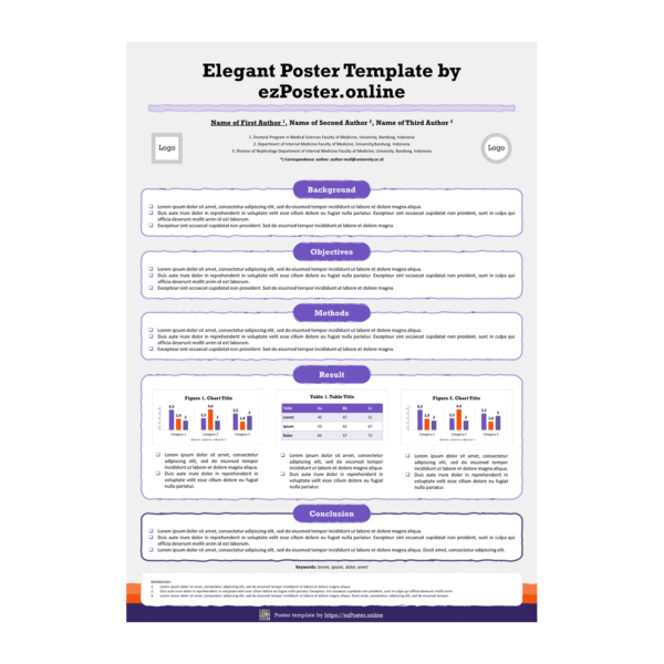 EZP01TH | Multipurpose A0 Portrait PowerPoint Poster Template | FPCRW0RS - Image 2