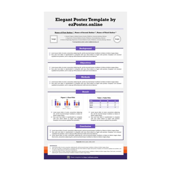 EZP01TH | Multipurpose Full-HD Portrait PowerPoint Poster Template | FPCSW0RT - Image 2