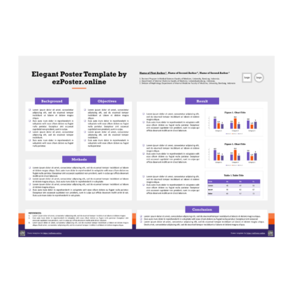 EZP01TH Multipurpose A0 Landscape PowerPoint Poster Template FPCSW0R0L2