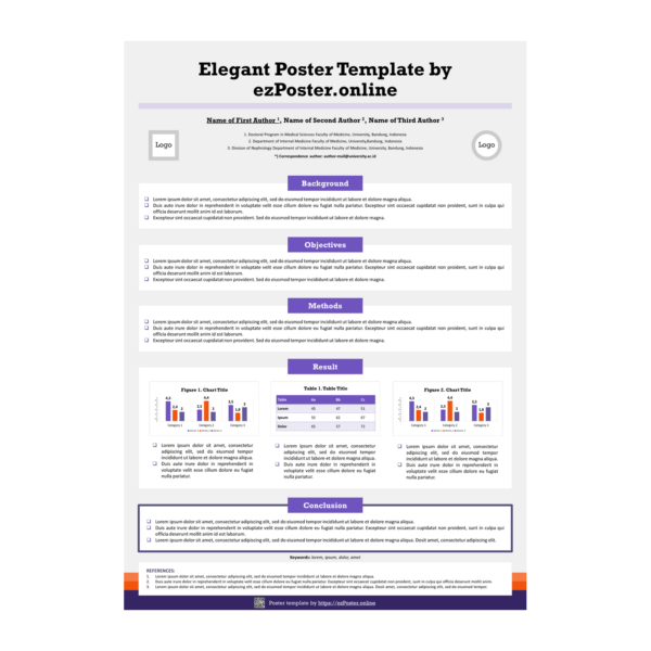 EZP01TH | Multipurpose A0 Portrait PowerPoint Poster Template | FPCSW0R0 - Image 3