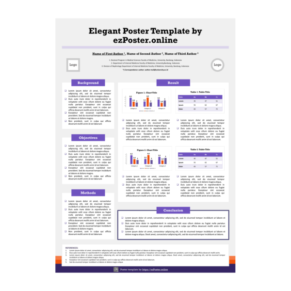 EZP01TH | Multipurpose A0 Portrait PowerPoint Poster Template | FPCSW0R0 - Image 2