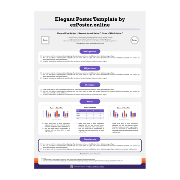 EZP01TH | Multipurpose A0 Portrait PowerPoint Poster Template | FPCRW0R0 - Image 2