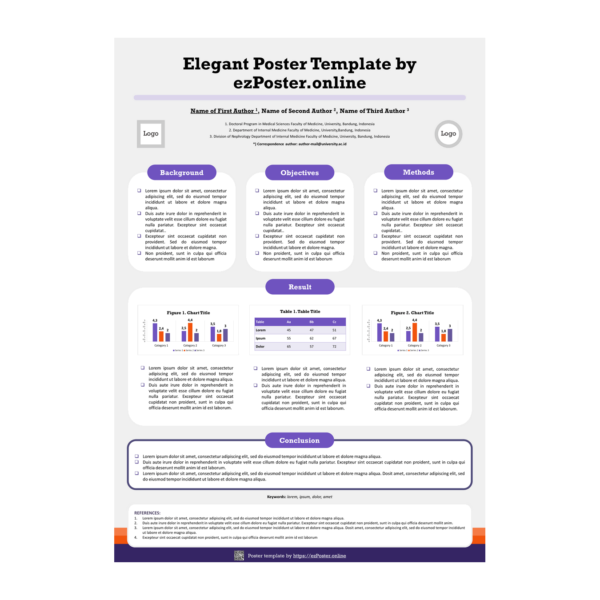 EZP01TH | Multipurpose A0 Portrait PowerPoint Poster Template | FPCRW0R0 - Image 3
