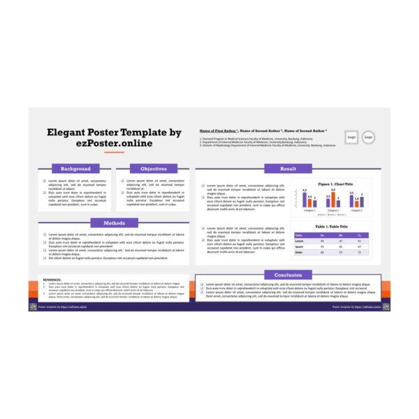 EZP01TH | Multipurpose Full-HD Landscape PowerPoint Poster Template | FPCSW0RT - Image 2