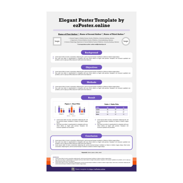 EZP01TH | Multipurpose Full-HD Portrait PowerPoint Poster Template | FPCRW0R0 - Image 2