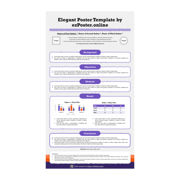 EZP01TH | Multipurpose Full-HD Portrait PowerPoint Poster Template | FPCRW0RS - Image 2