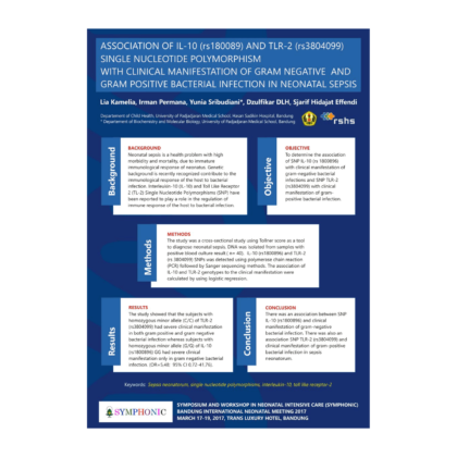 Pediatric Research Poster - Neonatal Sepsis - Lia