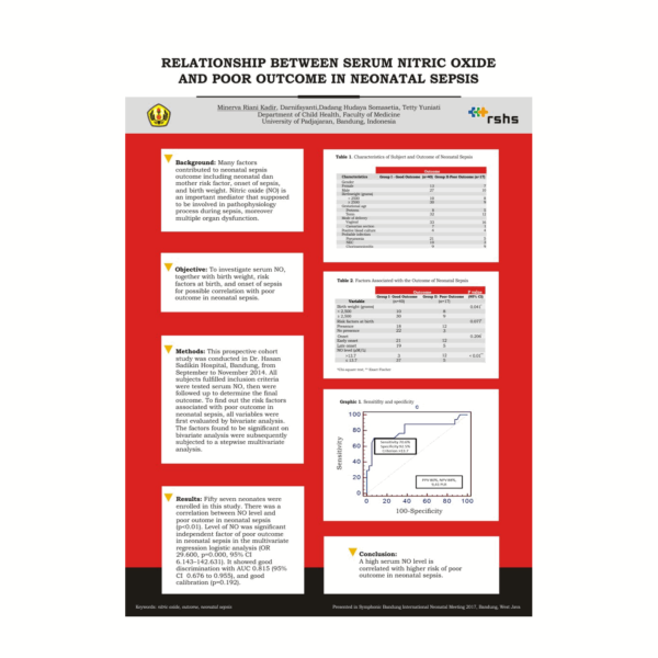 Pediatric Research Poster - Neonatal Sepsis - Minerva