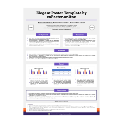 EZP01TH | FREE Multipurpose A0 Portrait PPT Poster Template | FPCSW0R0H2