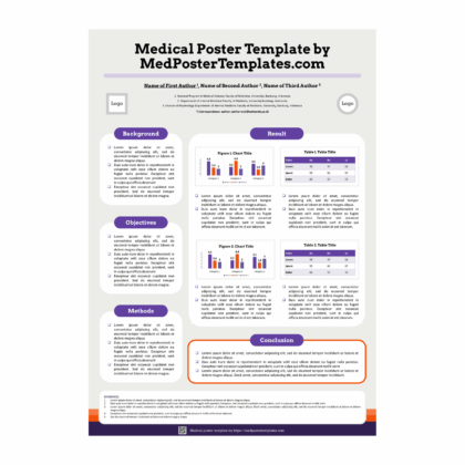 01PP-CRW0R0-A0 Portrait PPT Poster Template